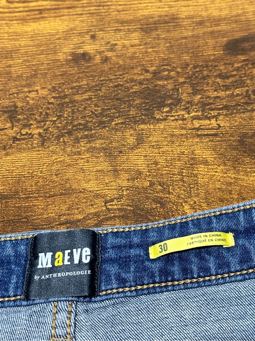 Anthropologie Maeve The Jada High Rise Wide Leg Denim Jeans - Picture 4 of 9